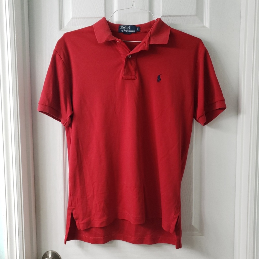 Red Polo Tee Shirt